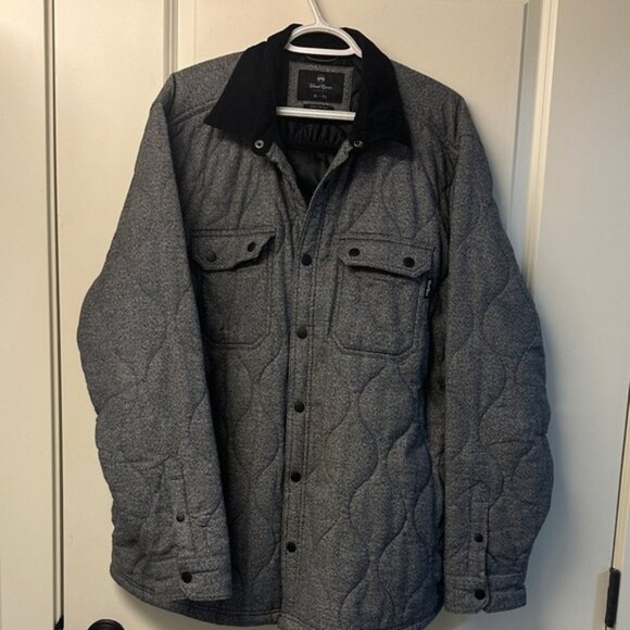 Wind River Men's Gray Quilted Jacket - Picture 1 of 6